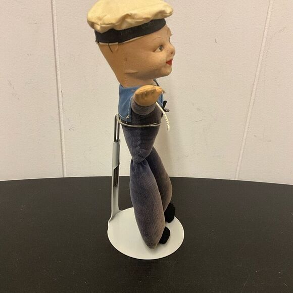 Vintage Norah Wellings Doll Sailor Boy 8" Tall Made in England - Picture 7 of 10